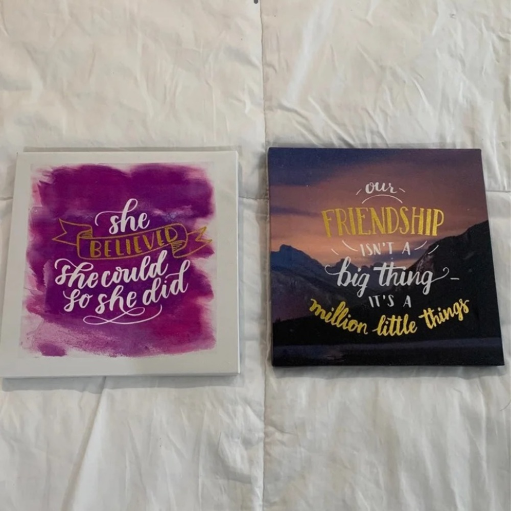 Canvas wall art